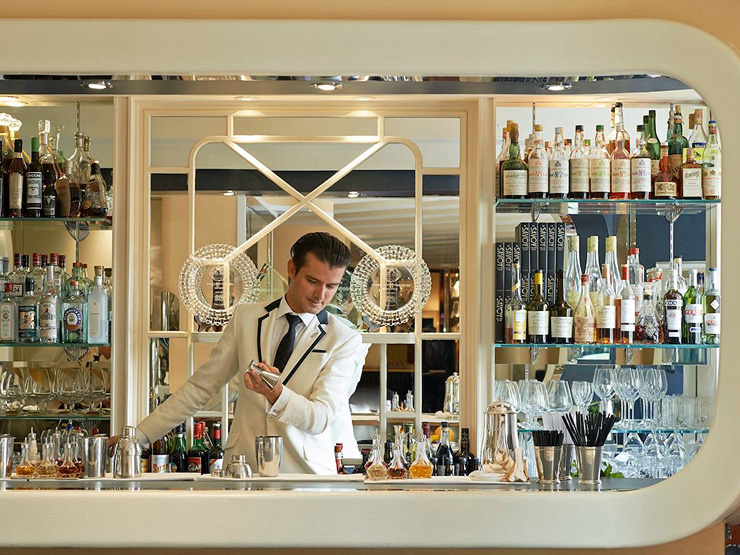 אמריקן בר, מלון סבוי, לונדון, צילום: American Bar