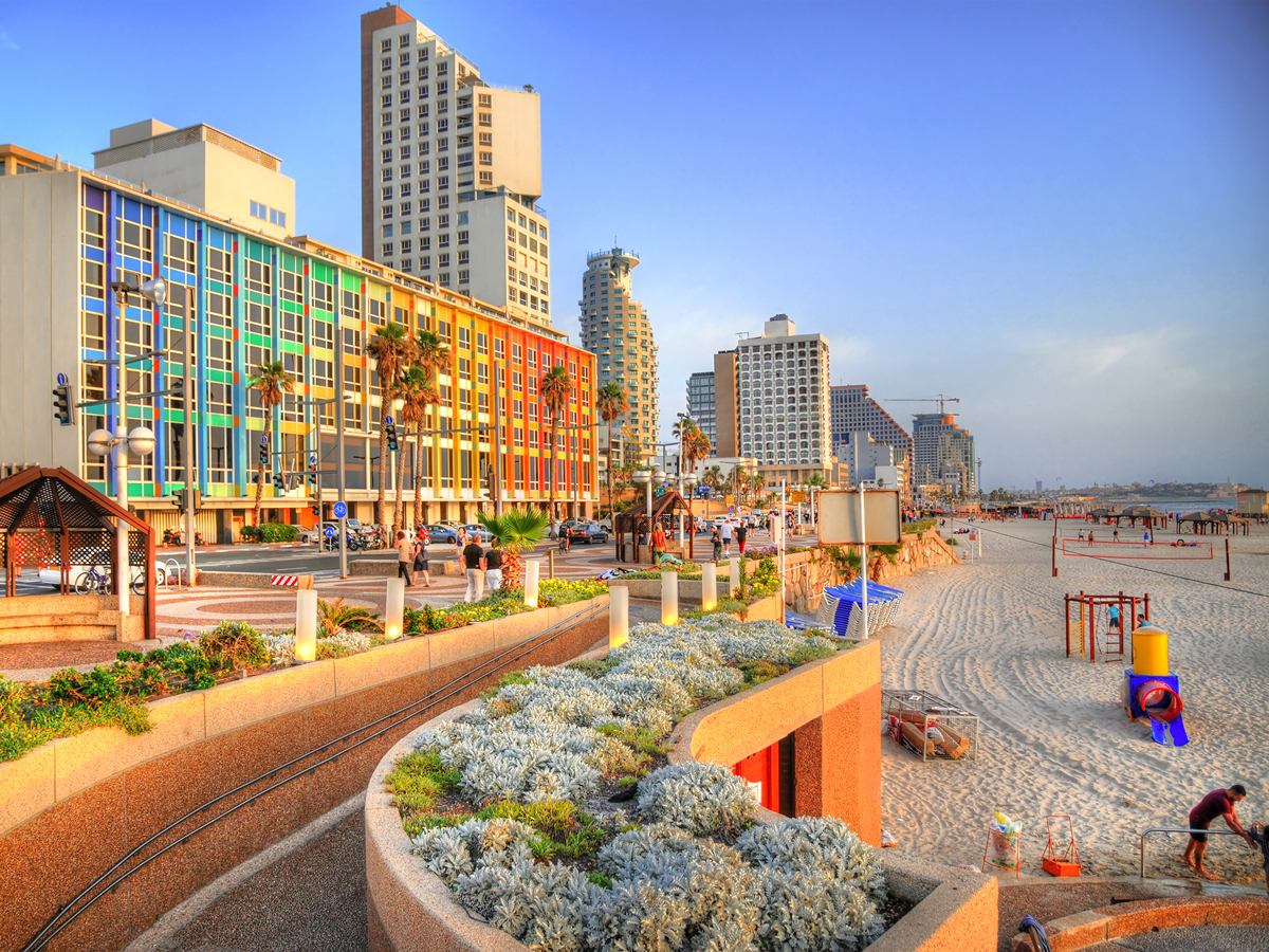 Tel Aviv's beach. Photo: Shutterstock