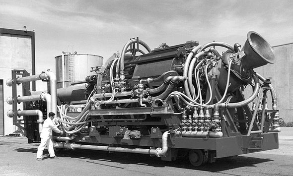 מנוע כור הראם-ג'ט האמריקאי, בשלבי ניסוי