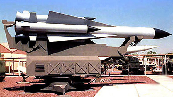 סוללת נ"מ SA-5 מהדגם שהושמד, צילום: חיל האוויר האמריקאי בסיס נליס