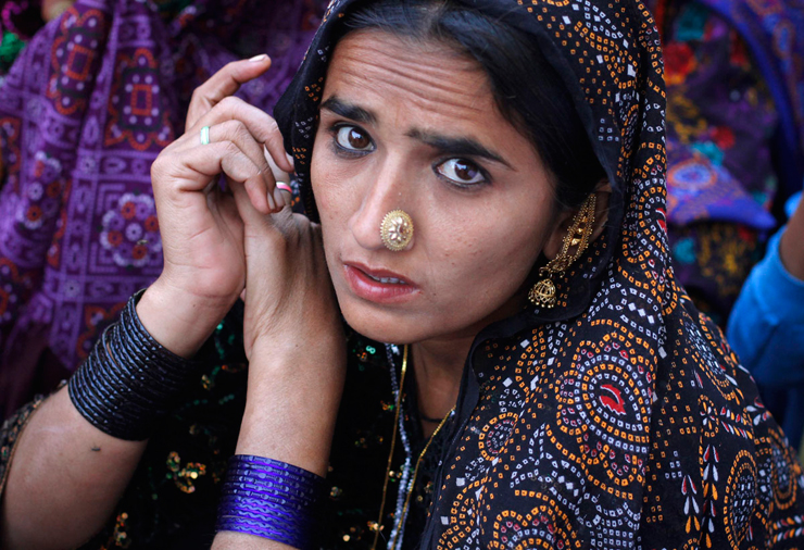 אישה בקראצ'י, העיר הגדולה ביותר בפקיסטן