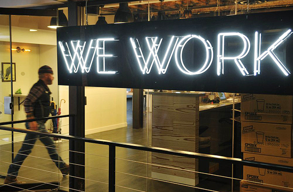 משרדי wework וושינגטון ארה"ב, צילום: גטי אימג'ס