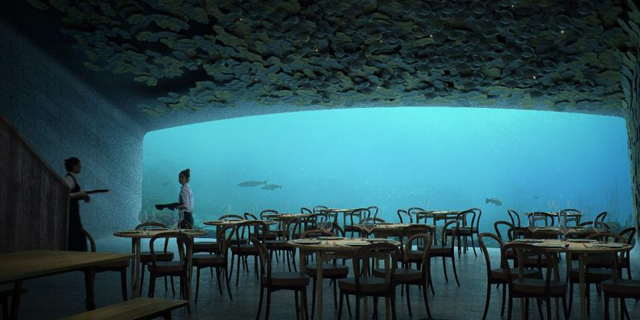 צפו: כך תיראה המסעדה התת ימית הראשונה באירופה