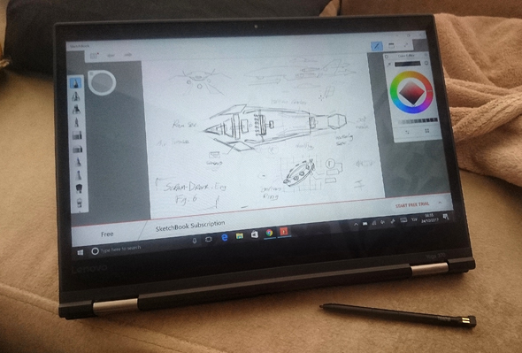 לנובו ThinkPad Yoga 370 לפטופ לפטופים 7, צילום: ניצן סדן