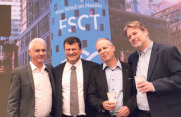 Forescout's founding team. Photo: Forescout Technologies Inc.
