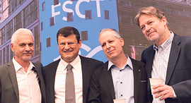 Forescout's founding team. Photo: Forescout Technologies Inc.
