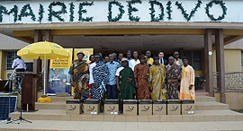 Lumos launch event in Ivory Coast