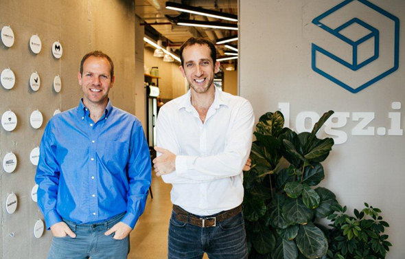 Logz.io co-founders Asaf Yigal and Tomer Levy (right). Photo: PR