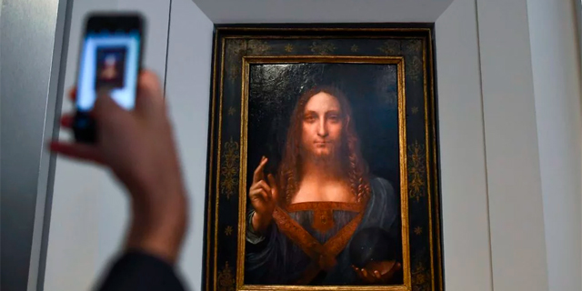 שיא לעבודת אמנות - ציור נדיר של דה וינצ׳י נמכר ב-450 מיליון דולר