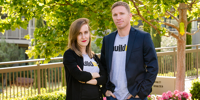 Buildup founders Yael Sherman and Oren Cohen