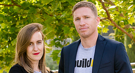 Buildup founders Yael Sherman and Oren Cohen. Photo: Buildup