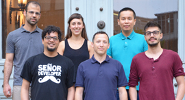 The SourcingBot team. Photo: Nitzan Sadan