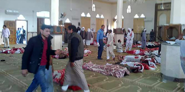פוצצו מטען וירו: 235 נרצחו בפיגוע במסגד בסיני