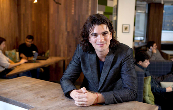 WeWork co-founder Adam Neumann. Photo: Dan Kenan WeWork co-founder Adam Neumann. Photo: Dan Kenan