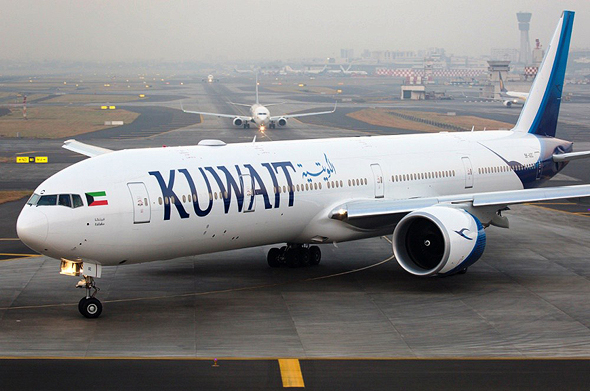 מטוס של חברת התעופה כוויית איירווייז, צילום: KUWAIT AIRWAYS