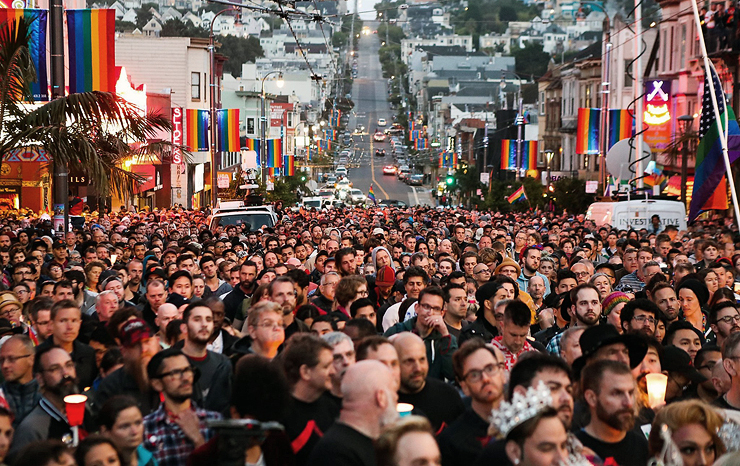 מסיבת רחוב קסטרו, סן פרנסיסקו