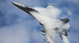 Boeing super hornet. Photo: Shutterstock