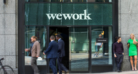 WeWork space in London. Photo: Bloomberg