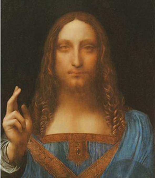 היצירה "Salvatore Mondi" של לאונרדו דה וינצ'י