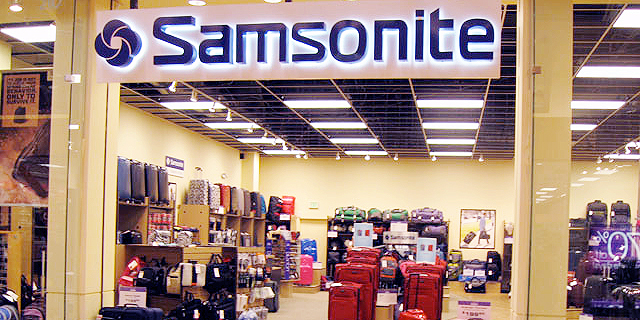 חנות של סמסונייט, צילום: samsonite
