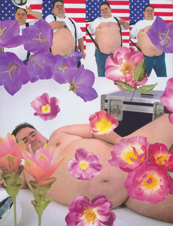 "Bluk Male Flower Collage". מתוך התערוכה