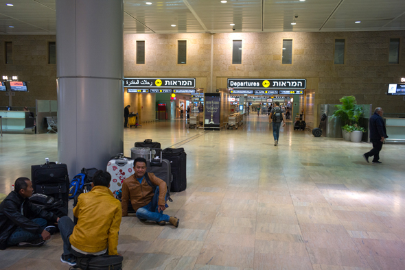 שביתה נתב"ג טבע פיטורים טיסות טרמינל 1, צילום: ענר גרין
