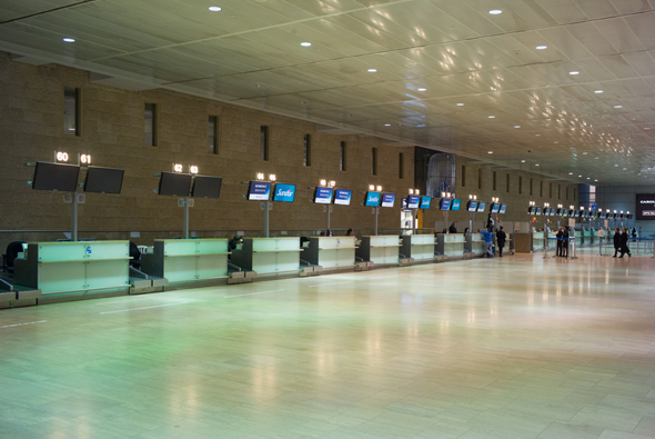 שביתה נתב"ג טבע פיטורים טיסות טרמינל 2, צילום: ענר גרין