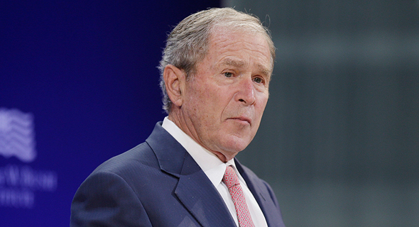 נשיא ארה"ב לשעבר ג'ורג' בוש