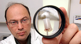 Dr. Itzhak Braverman, director of Hillel Yaffe's Otolaryngology Department. Photo: Elad Gershgoren