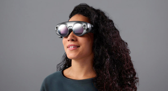 משקפיים של מג'יק ליפ. שילוב בין VR ו-AR