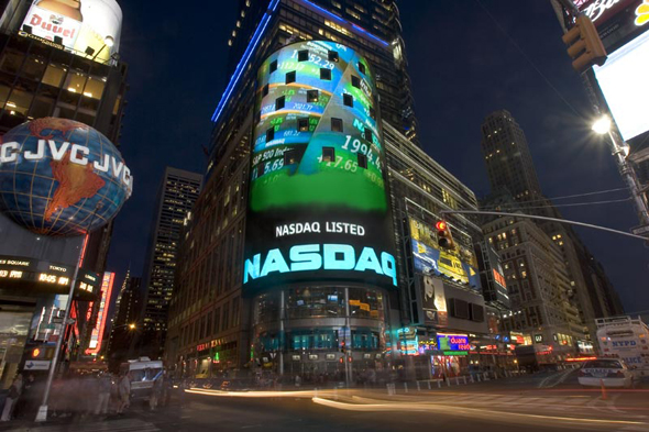 The Nasdaq dropped by 4.3% from its February peak. Photo: Nasdaq  