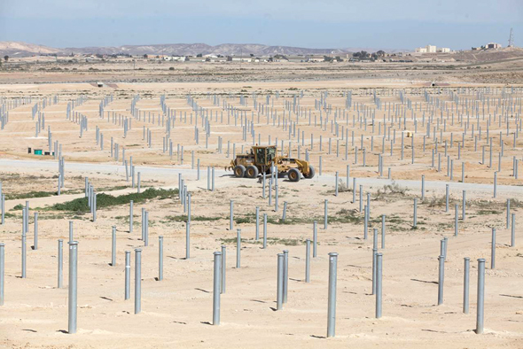 התחנה התרמו-סולארית באשלים, צילום: אוראל כהן