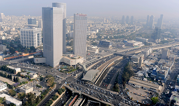 Tel Aviv's skyline. Photo: Bloomberg