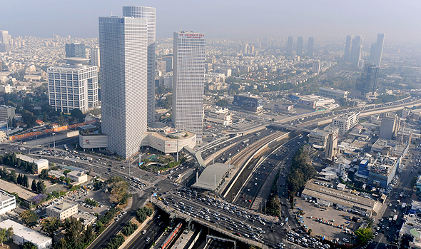 Tel Aviv skyline. Photo: Bloomberg