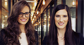 Shelly Hod Moyal (left), Mor Assis (right). Photo: iAngels