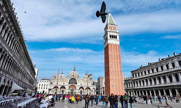 כיכר סן מרקו בוונציה, צילום: איי אף פי