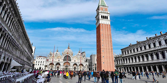 ונציה תתחיל לגבות 10 יורו דמי כניסה לעיר