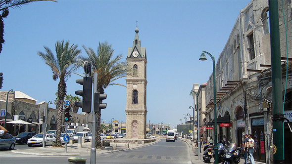 כיכר השעון ביפו, העיר העתיקה   