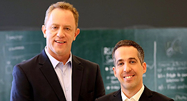 Hysolate's Dan Dinnar and Tal Zamir. Photo: Sivan Farage