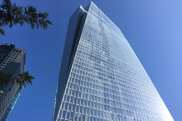 Azrieli Sarona. Photograph: Yair Sagi