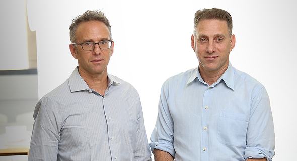 Left to right: two of Behalf’s founders, Benjy and Shai Feinberg. Photo: Tamuz Rachman 