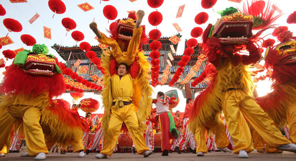 חגיגות בסין, צילום: Moneyinc