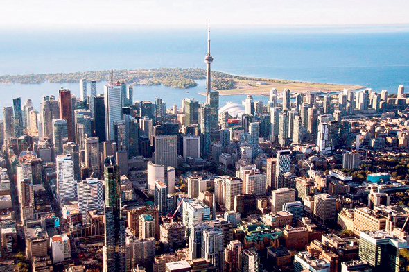 Toronto. Photo: Bloomberg