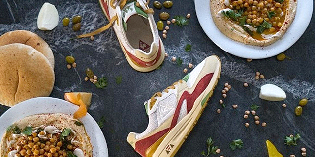 A Sneaker Design Inspired by Hummus