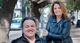 UpWest Labs' founders Gil Ben Artzy, left, and Shuly Galili, right. Photo: PR
