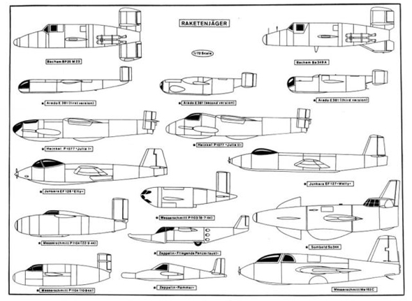 עיצובי מטוסי חירום מגרמניה הנאצית