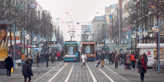 גרמניה תילחם בזיהום עם תחבורה ציבורית בחינם