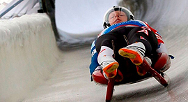 USA Luge 3D-printed sled. Photo: Business Wire