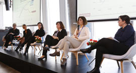 Panelists. Photo: Amit Shaal
