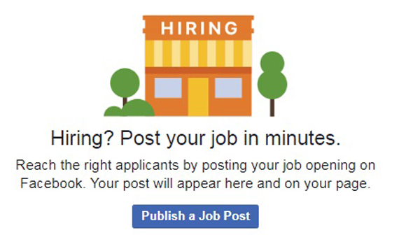 פייסבוק Jobs חיפוש עבודה , צילום: facebook